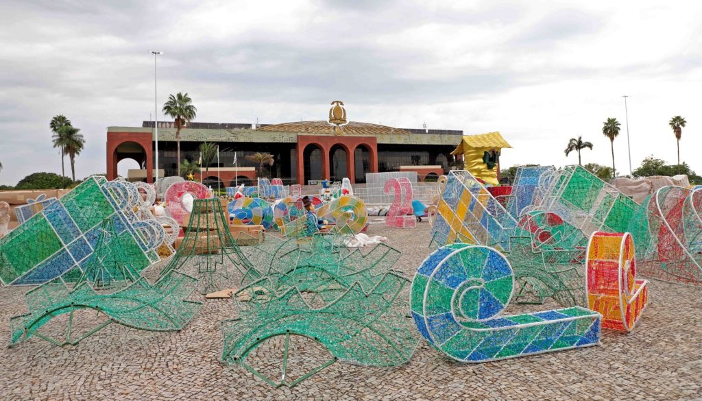Decoração de Natal da Praça dos Girassóis e Palácio Araguaia vai custar R$ 12 milhões ao governo do Tocantins