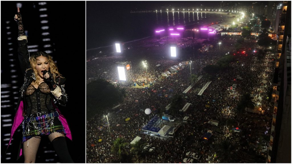 Na semana do show de Gaga, Madonna lança clipe sobre apresentação no Rio: ‘Inesquecível’