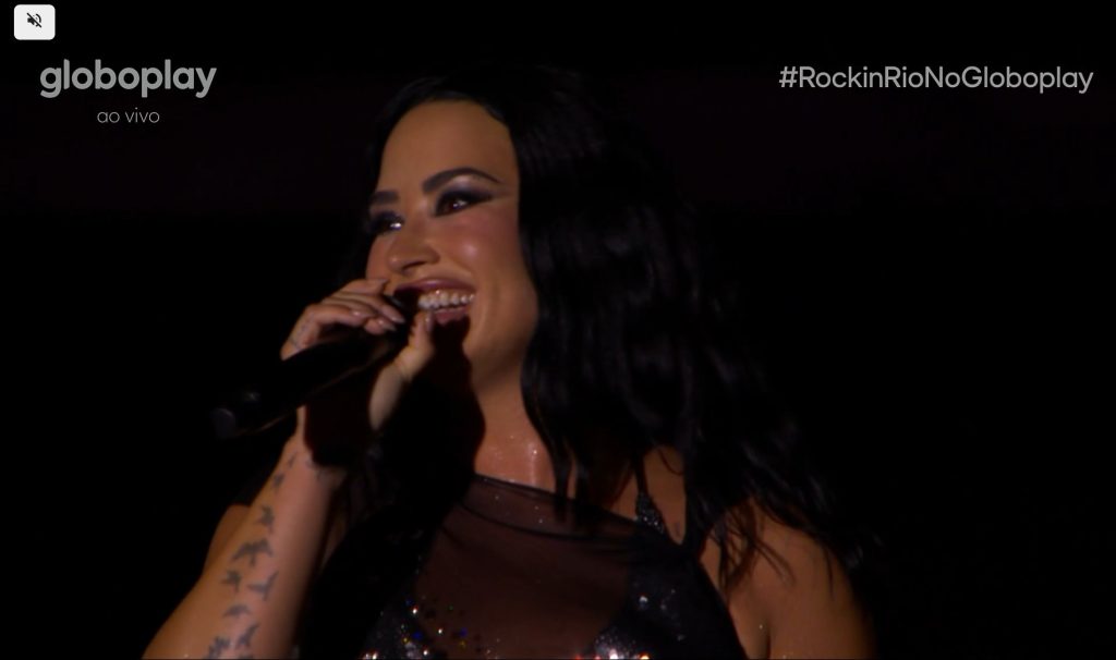 Demi Lovato agradece fãs brasileiros e chora durante show em São Paulo: ‘Tive um dia muito difícil hoje’