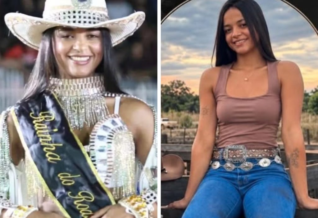 Sobrinha de Rainha de Rodeio morta por raio recebeu descarga elétrica e ficou sem ‘sentir as pernas’, diz tia